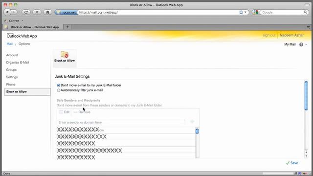 MS Exchange Control Panel смотреть онлайн