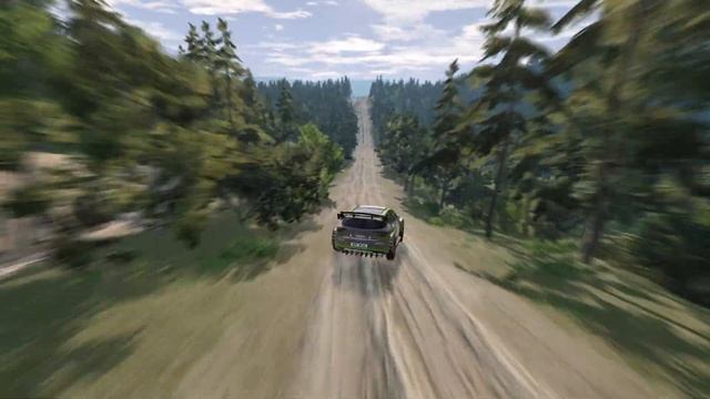 BeamNG - PJS Rally Short Dirt Sprint смотреть онлайн