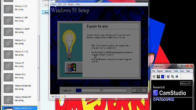 Windows 95 OSR2 Build 1111 Install In Microsoft Virtual Pc 2007.wmv смотреть онлайн