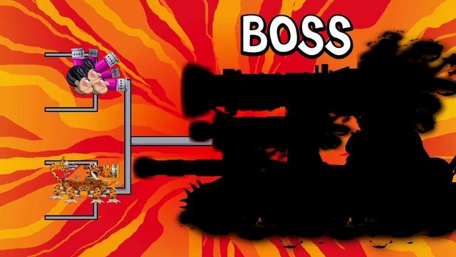 191⚔️ VS ⚔️| TankBattleRoyale | Мега танки VS Мега Босс - Мультики про танки смотреть онлайн