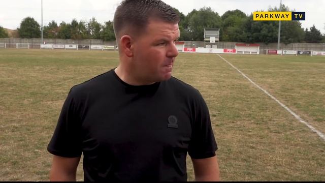 Lee Hobbs post match interview vs Didcot Town смотреть онлайн