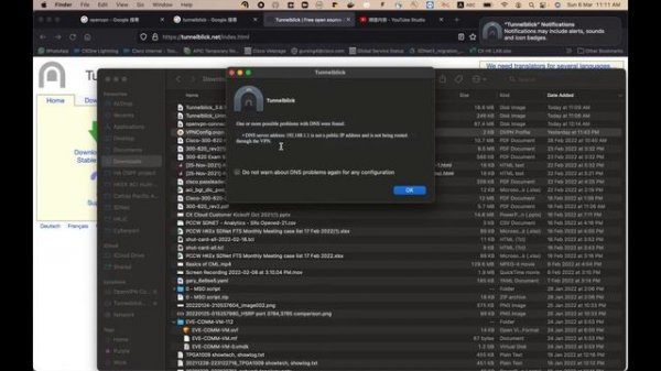 Tunnelblick setup on Mac
