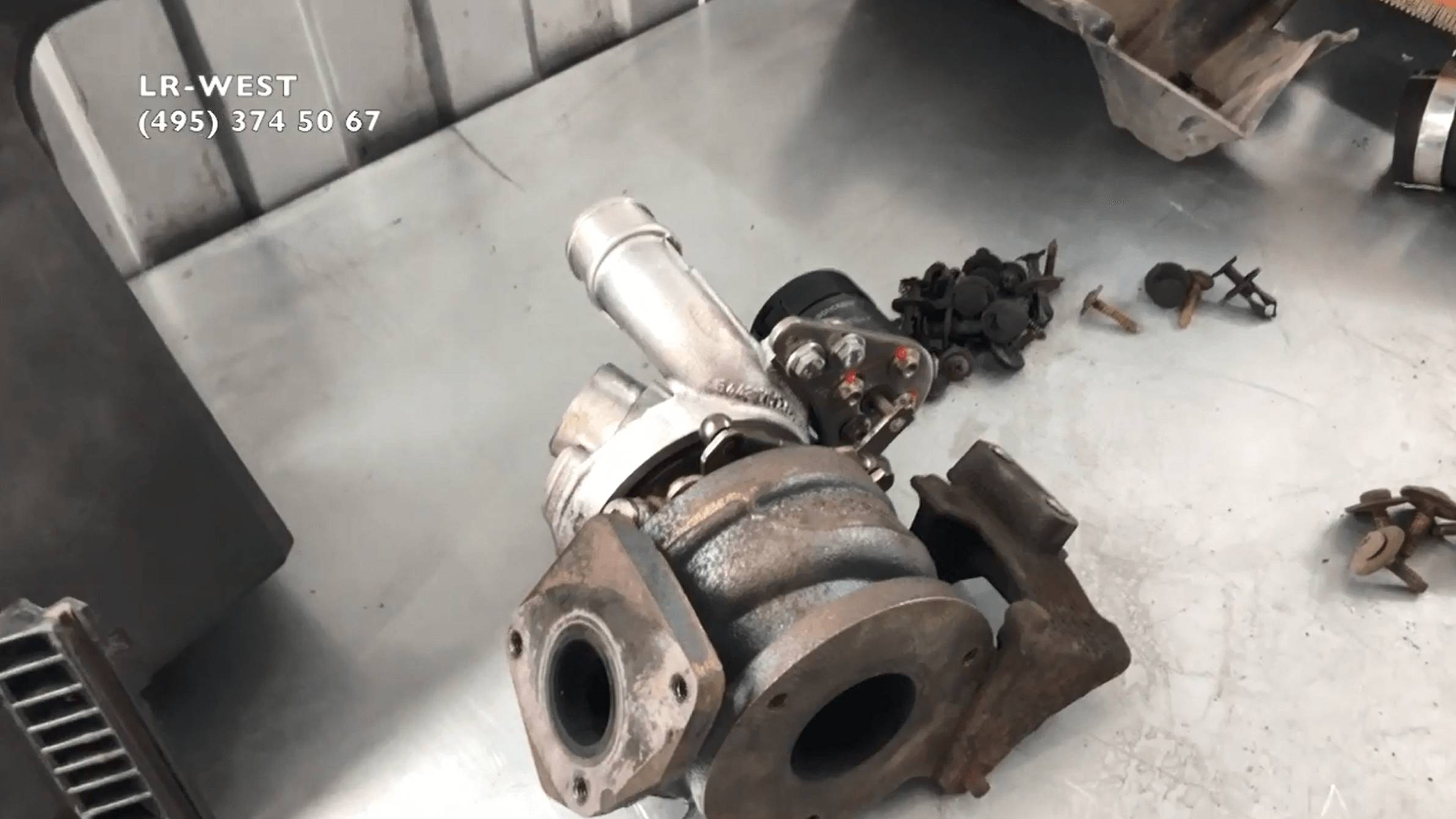 Замена турбины на Range Rover 3.6 TD. Что важно знать владельцу. смотреть онлайн