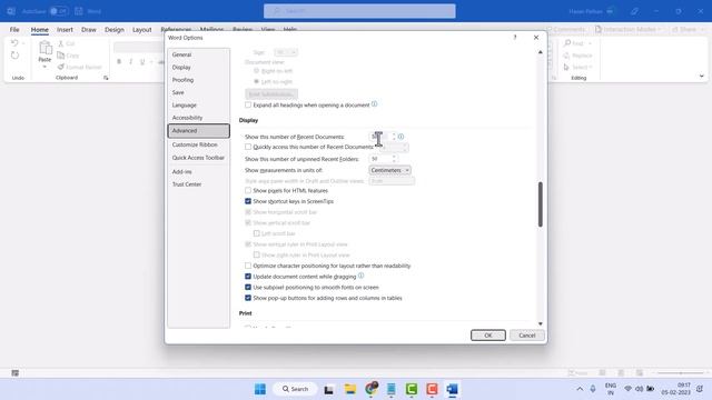 How to Delete Recent Documents List in Microsoft Word Clear the Recent Documents List in MS word смотреть онлайн