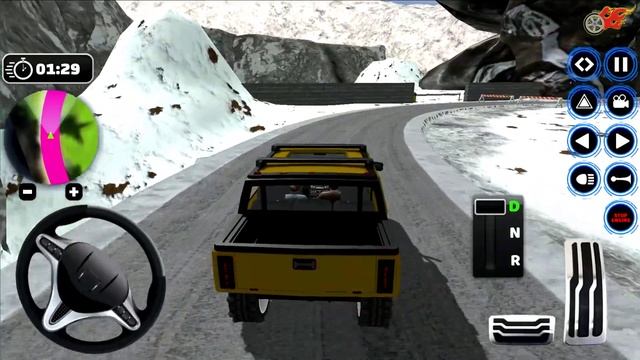Offroad Taxi Driving Sim 2021 - Jeep Hummer Driver Game | Android Gameplay смотреть онлайн