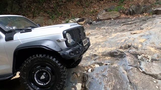 Traction Hobby Tank 300 RC Crawler Waterfall