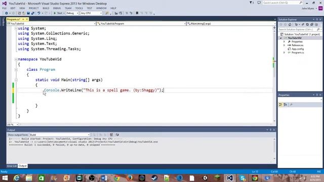 Programming: Start off C# смотреть онлайн