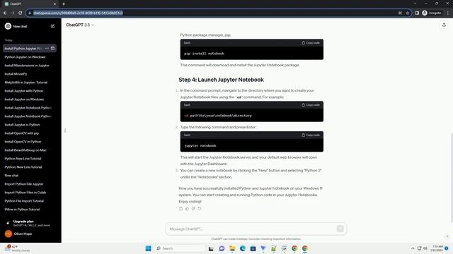 how to install python jupyter notebook in windows 11 смотреть онлайн