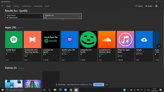 How to download Spotify in PC (Windows 10)/easy trick/Microsoft Store/Window 10/Tech It Easy. смотреть онлайн