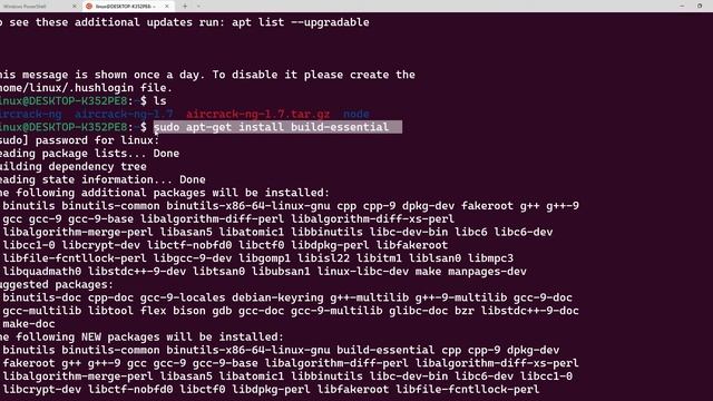 Instalar packetes en Ubuntu Linux /// sudo apt-get install build-essential смотреть онлайн