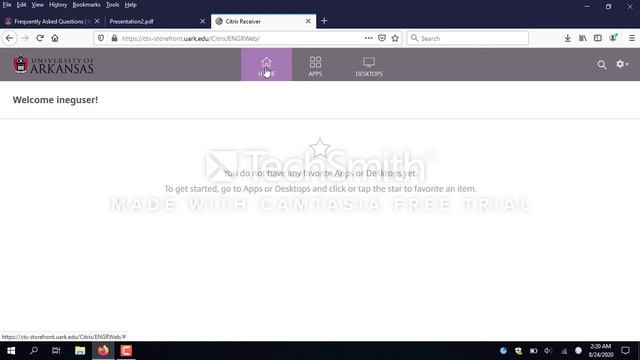 Using The UofA College of Engineering Citrix Labs: Windows смотреть онлайн
