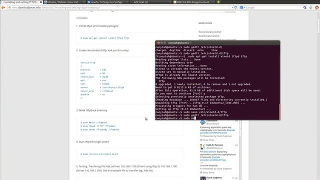 Mini2440 Ptxdist PART 1:tftp installation смотреть онлайн