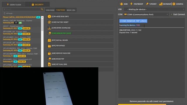 Samsung A21s Frp Bypass Unlock tool one click смотреть онлайн