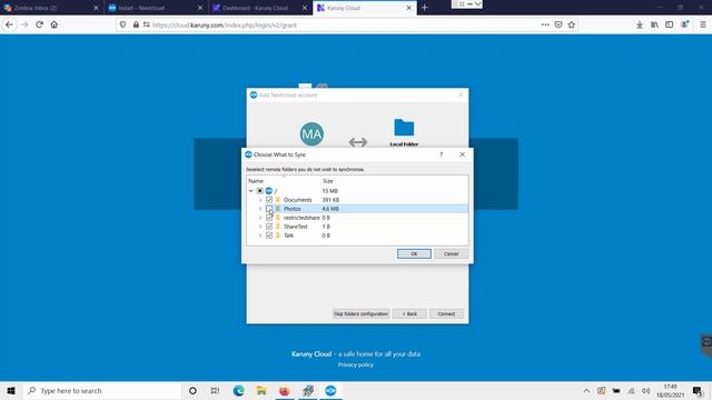 NextCloud: 2.Install the Desktop Client смотреть онлайн
