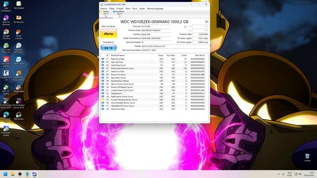 Como Verificar seu HD ou SSD! Crystal Disk Info смотреть онлайн