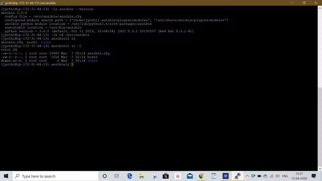4 Ansible server configuration in Telugu||Jyothi IT Solutions || смотреть онлайн