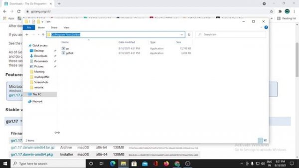 Install Go  | How to install and run golang program in windows 10 @RockingSupport