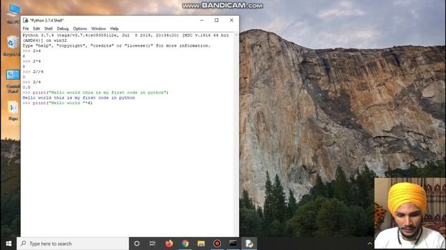 Getting Started with Python (Instal/setup/FirstCode) смотреть онлайн