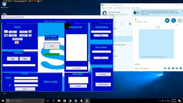 LexModding Skype Tool V2!! Review + Download смотреть онлайн