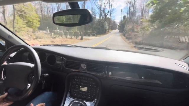 2002 Jaguar XJR100 Driving video смотреть онлайн