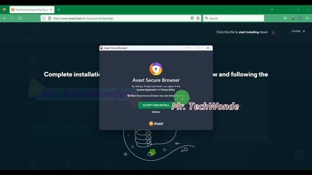 How To Download And Install Avast Secure Browser | Mr. TechWonder смотреть онлайн