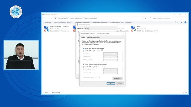 Microsoft windows 10 – Lesson 41 | Network and sharing center - مایکروسافت ویندوز10 – درس چهل و یکم смотреть онлайн