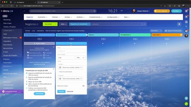 Plataforma para interagir com clientes e fechar negócios online! смотреть онлайн