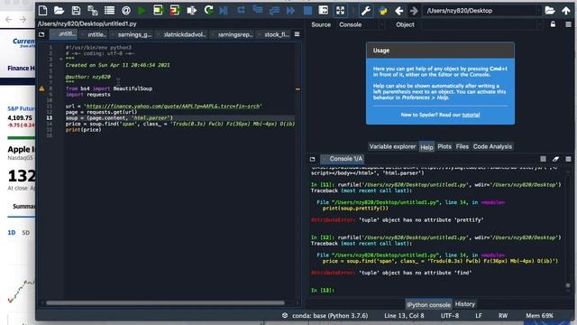 How to Web Scrape in Python (Tutorial For Beginners!) pt. 1 смотреть онлайн