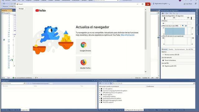 WFrm-C# - 01.11 Uso del control webview2 con Windows Froms C# смотреть онлайн