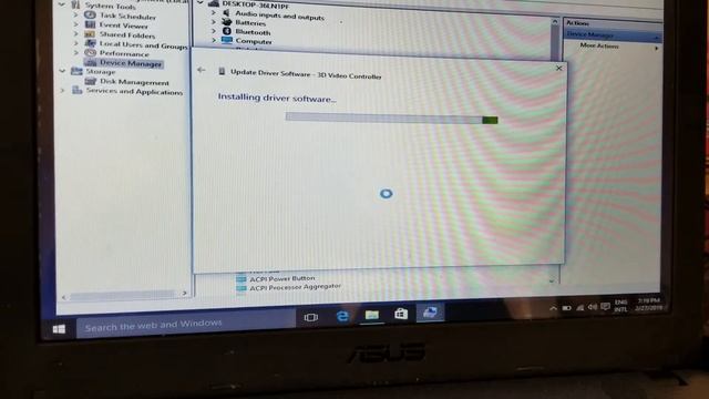 Update Driver Laptop Asus x441U Over Wifi without Software смотреть онлайн