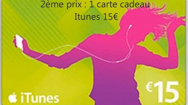 GRAND CONCOURS 2013 : + de 80€ de lot à gagner : Ipod Shuffle - Carte Itunes - Carte Amazon смотреть онлайн