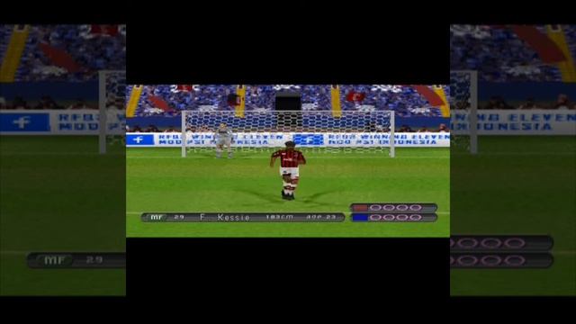 Winning Eleven 2002 PS1 PENALTY KICK смотреть онлайн