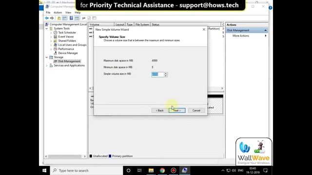 How to Create Partition in Windows 10 (ENGLISH) Make a New Partition in Windows 10 \ 8 \ 7 смотреть онлайн