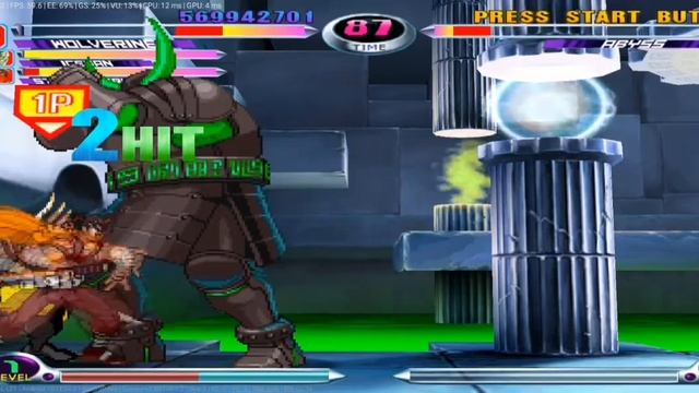 Marvel vs Capcom 2 en Android смотреть онлайн