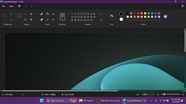 New Paint App with Dark Mode in Windows 11 (How to Install) смотреть онлайн