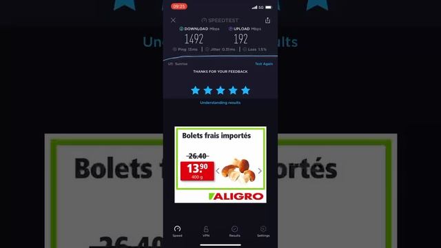 5G Speedtest on iPhone 12 Pro with Sunrise, Switzerland смотреть онлайн