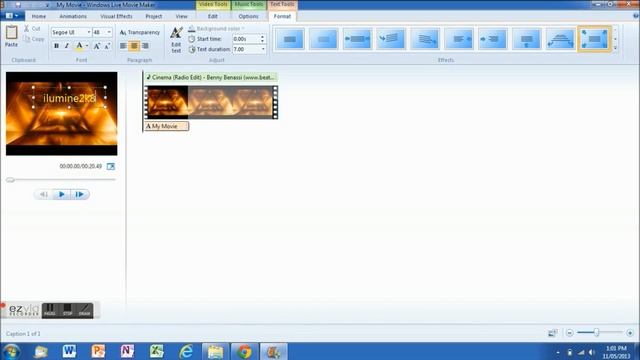 How To Make A YouTube Intro With Windows Live Movie Maker смотреть онлайн