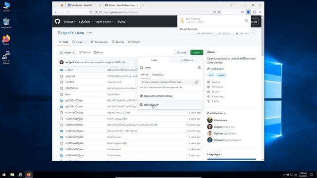 OpenIPC BURN Utility (guide for Windows 10) смотреть онлайн