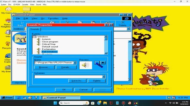 Introducing Windows 95 and Microsoft Plus OSR2.5 on PCem V17 Virtual Machine App (HP Laptop) смотреть онлайн