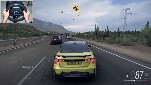 Lynk & Co 03 - Forza Horizon 5 - Steering Wheel Gameplay - Logitech G923 смотреть онлайн