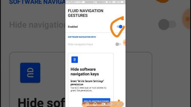 how to enable full screen gesture in any android смотреть онлайн
