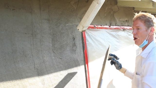 Apply Stucco evenly on walls or around windows. смотреть онлайн