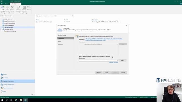 How to Link Your Veeam Backup to our Veeam Cloud Connect Service смотреть онлайн