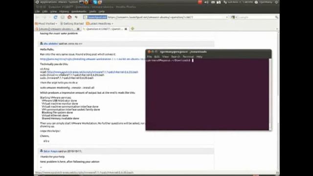 Installing and Patching VMWare Workstation and Server in Linux смотреть онлайн