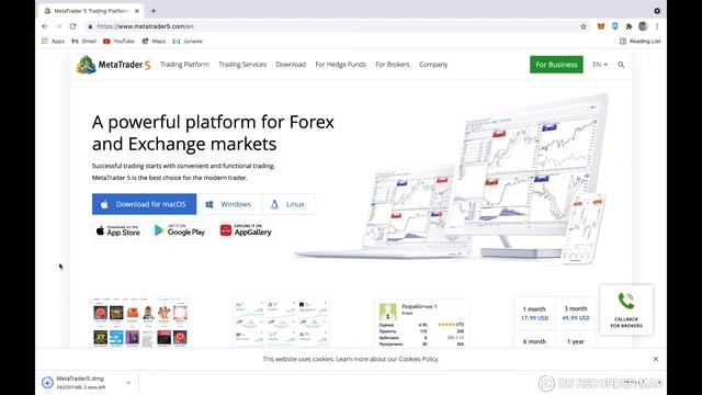 Bizztrade how to open demo account and how to download mt5 on macOS смотреть онлайн