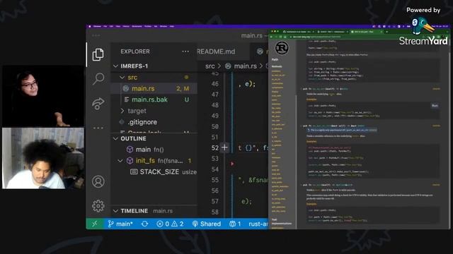 Live Coding Belajar Rust: ImreFS Challenge Again! смотреть онлайн