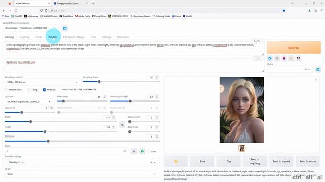 Civitai with Stable Diffusion Automatic 1111 (Checkpoint, LoRa Tutorial) смотреть онлайн