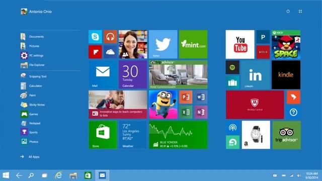 Switching Windows 10 from Laptop to Tablet mode (Demo) смотреть онлайн