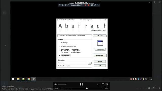 FUD CRYPTER 2023 ! BYPASS WINDOWS DEFENDER,ESET,ETC.. | CRYPTER FUD RUNTIME/SCANTIME BYPASS смотреть онлайн