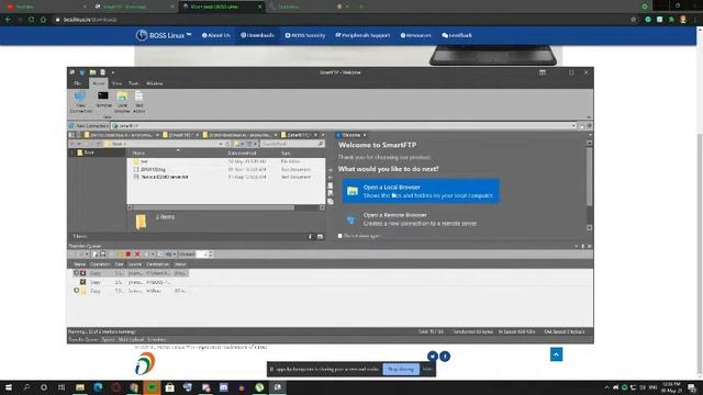 Download From Any FTP Link | BOSS Linux | Cyber HarsH смотреть онлайн